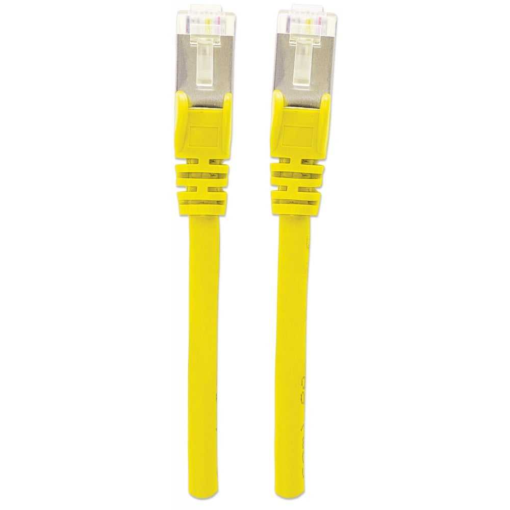 Cavo di rete Patch in rame Cat. 6A Giallo SFTP LSZH 0,5m - immagine 4