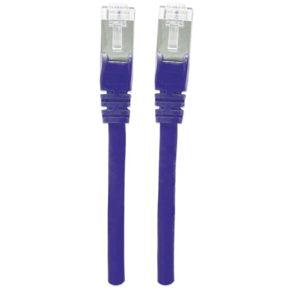 Cavo di rete Patch in rame Cat. 6A Viola SFTP LSZH 1m - immagine 4