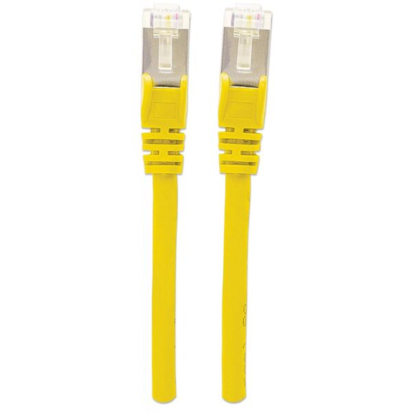 Cavo di rete Patch in Rame Schermato Cat. 5e Giallo F/UTP 10 mt - immagine 5