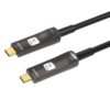 Cavo Audio/Video Ottico Attivo USB-C™ M/M AOC Fibra Ottica 4K 20m - immagine 4