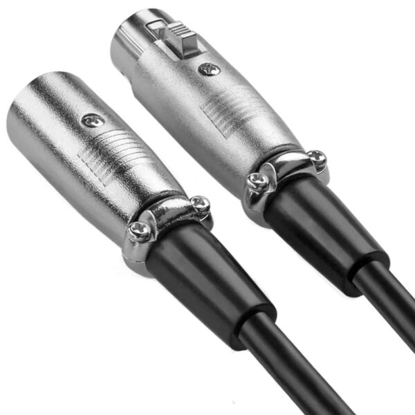 Cavo prolunga XLR Cannon 6 mt. col. Nero - immagine 4