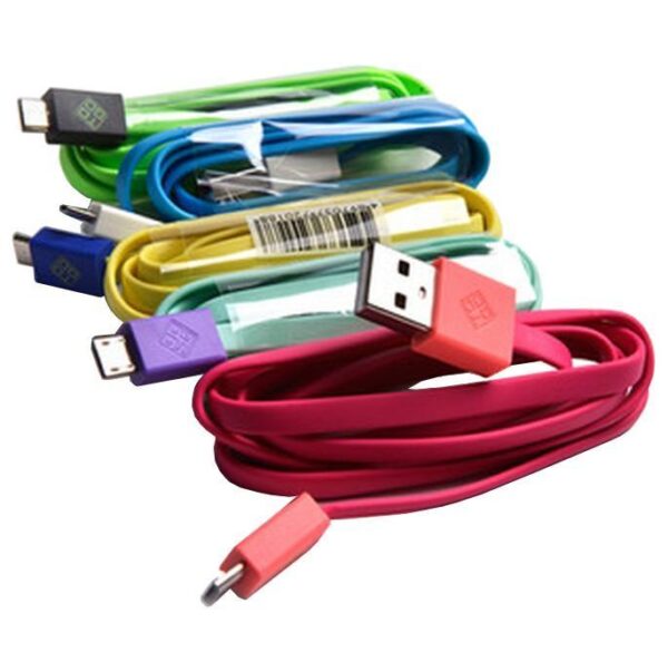 Espositore 48 Cavi Flat USB A / Micro USB B Multicolor - immagine 5