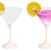 Confezione da 6 Bicchieri da Cocktail con 6 Colorazioni LED - immagine 4