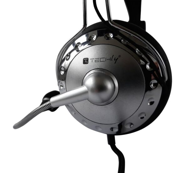 Cuffia Stereo con Microfono e Controllo Volume - immagine 5