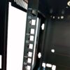 Armadio Rack 19'' a muro 12 unità sezione unica prof. 450mm Nero - immagine 4
