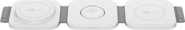 Caricatore Qi Wireless Caricabatterie 3in1 Stazione di Ricarica Pieghevole 15W - immagine 4