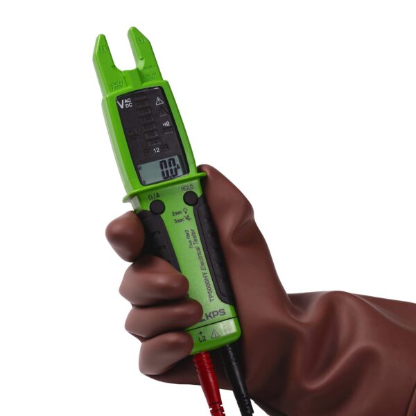 Tester di Tensione TRMS AC/DC 1000V AC 200A 10.000 Conti IP65 CAT.IV, KPS-TP5000HY - immagine 5
