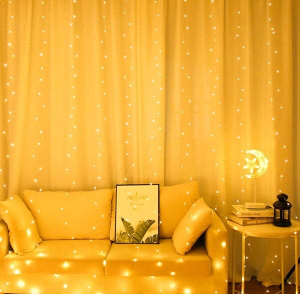 Tenda Natalizia Luminosa 300 LED e Telecomando - immagine 5