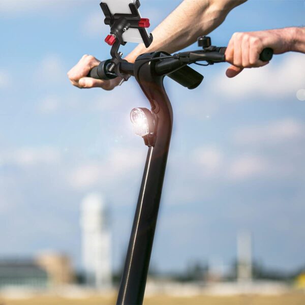 Supporto da Bicicletta per Smartphone 3,5''-7'' Fissaggio Angolato - immagine 5