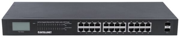 Gigabit Ethernet Switch 24 porte POE+ con 2 porte SFP - immagine 5