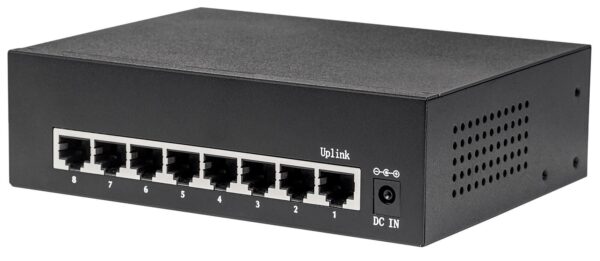 Switch Gigabit Ethernet 8 Porte PoE+ - immagine 5