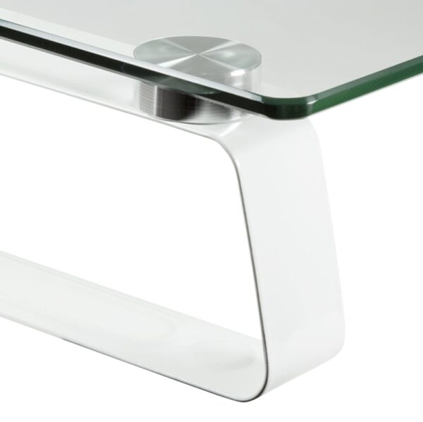 Stand da Scrivania per Monitor o Notebook in Vetro Trasparente - immagine 5