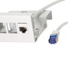 Cavo Prolunga Patch Cat.6A S/FTP 3 metri Grigio - immagine 5
