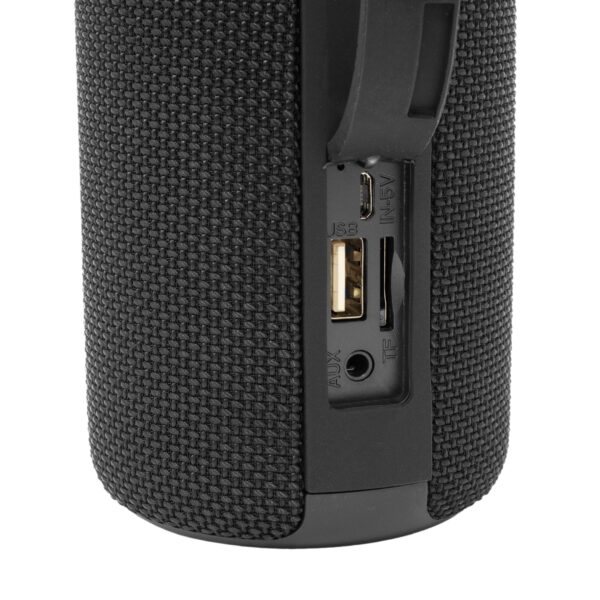 Altoparlante Wireless BT V5.0 Speaker Luce LED TF USB Nero - immagine 5