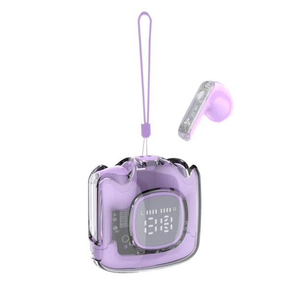 Cuffie Auricolari Bluetooth con Microfono EB-TWS148 Viola - immagine 5