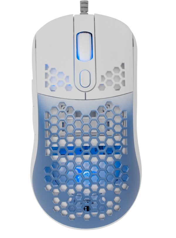 Mouse Ottico USB 7200dpi a 6 Tasti RGB con Tappetino Mousepad 30x25 - immagine 5