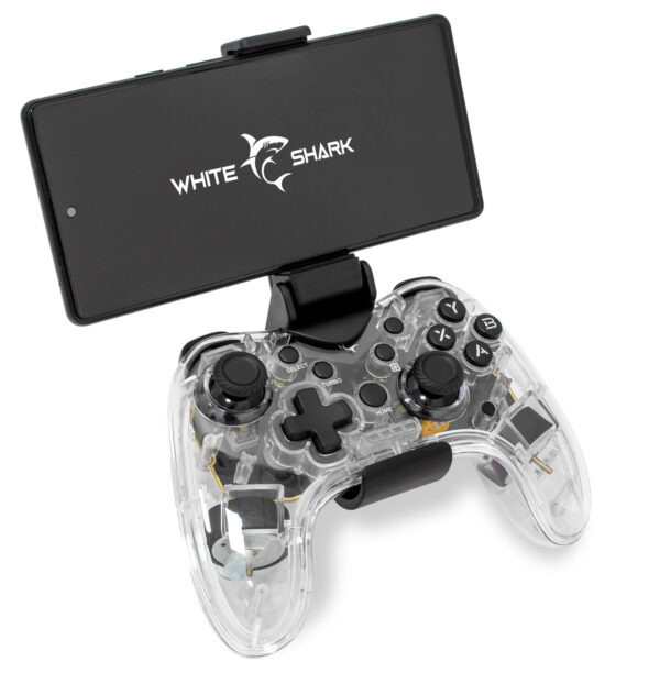 Joypad Controller di Gioco con Retroilluminazione LED e Doppia Vibrazione USB-C™ e Bluetooth - immagine 5