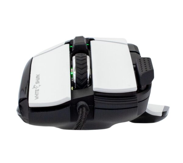 Mouse Gaming RGB USB 12000 dpi 9 Tasti Bianco Marrok - immagine 5