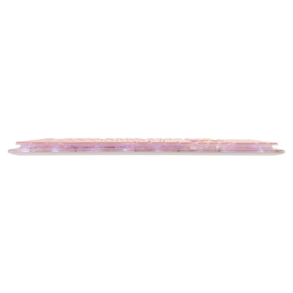 Tastiera Gaming USB 104 Tasti con Retroilluminazione LED Rosa - immagine 5