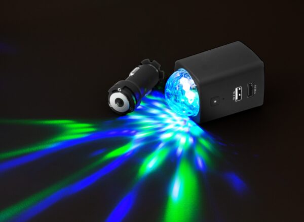 Caricatore da Auto USB-C™ con Luce Disco TX-159 - immagine 5
