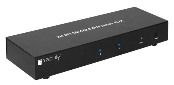 Switch KVM 2 porte DisplayPort1.2 per doppio Monitor - immagine 4