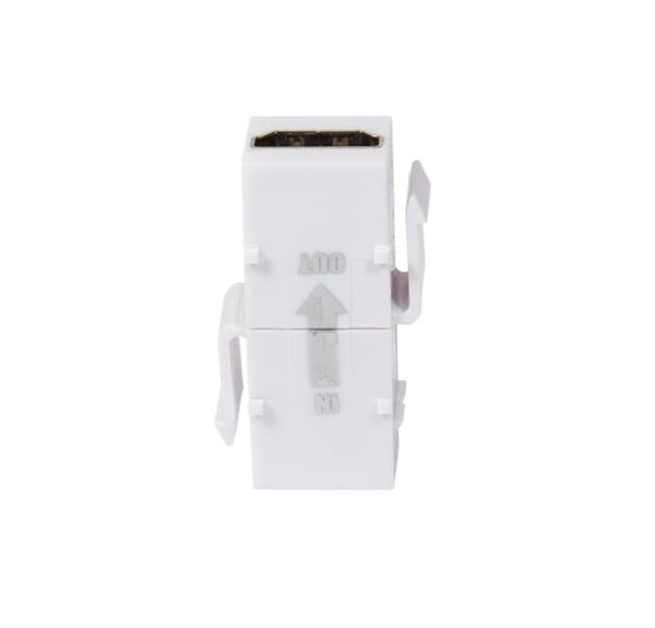 Accoppiatore Keystone HDMI con Ripetitore Bianco - immagine 4
