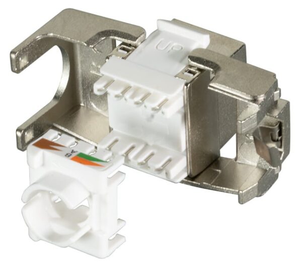 Frutto Keystone RJ45 Cat.6A STP AWG22-26 Short Body - immagine 5