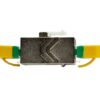 Accoppiatore Cat.6A Keystone 2xRJ45 STP Larghezza solo 14,6 mm Silver - immagine 4