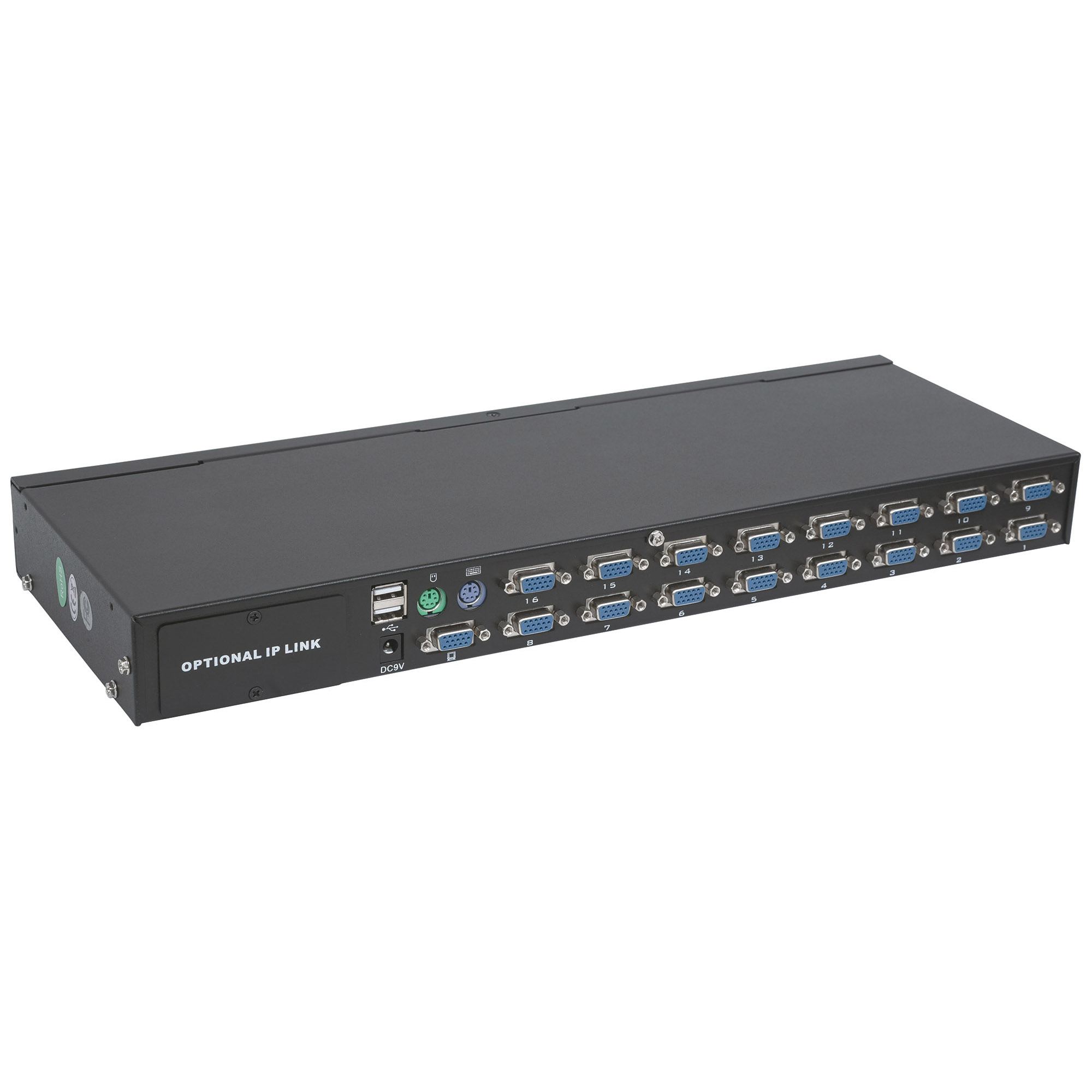 KVM Switch 16 porte combo USB + PS/2, OSD - immagine 6