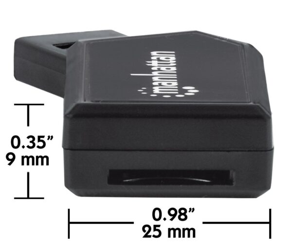 Mini Lettore di Memorie USB 2.0 card-reader 24in1 - immagine 5