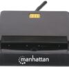 Lettore/Scrittore di Smart Card USB Compatto Nero - immagine 5