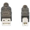 Cavo Prolunga Attivo USB 2.0 Hi-Speed A M / B M 15m Nero - immagine 5