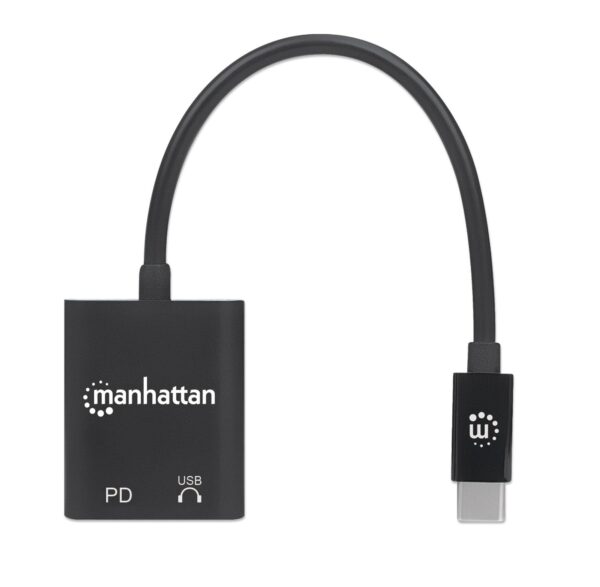 Adattatore Audio USB-C™ Maschio 2x USB-C™ Femmina - immagine 4