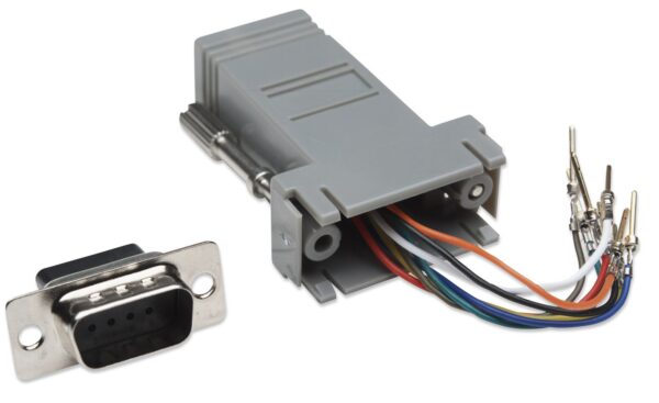 Adattatore Modulare DB 9p. M / RJ45 8 fili - immagine 5