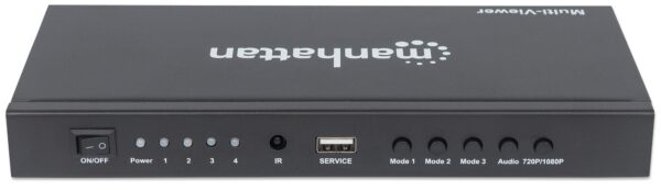 Switch Multiviewer HDMI 4 porte 1080p - immagine 5