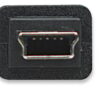 Cavo USB 2.0 A maschio/mini B 5 pin maschio 3 m Nero - immagine 5