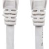 Cavo di rete Patch in Rame Cat. 6A Bianco UTP 2m - immagine 4
