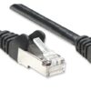 Cavo di rete Patch in Rame Schermato Cat. 5e Nero F/UTP 10 m - immagine 4