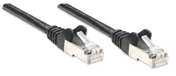 Cavo di rete Patch in Rame Schermato Cat. 5e Nero F/UTP 20 m - immagine 4