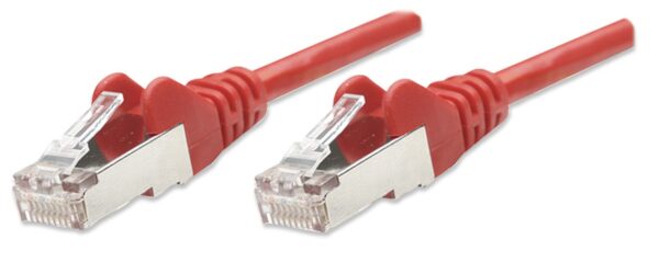 Cavo di rete Patch in Rame Schermato Cat. 5e Rosso F/UTP 20 m - immagine 4