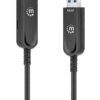 Cavo Ottico Attivo USB 3.2 Gen 2 SuperSpeed+ Active Optical Cable USB A M/F 20m - immagine 5