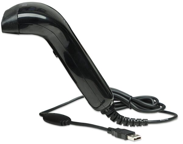 Lettore di Codici a Barre CCD 80mm USB Retail Box Nero - immagine 5