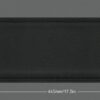 Tappetino Poggiapolsi Ergonomico in Gel per Tastiera Nero - immagine 5