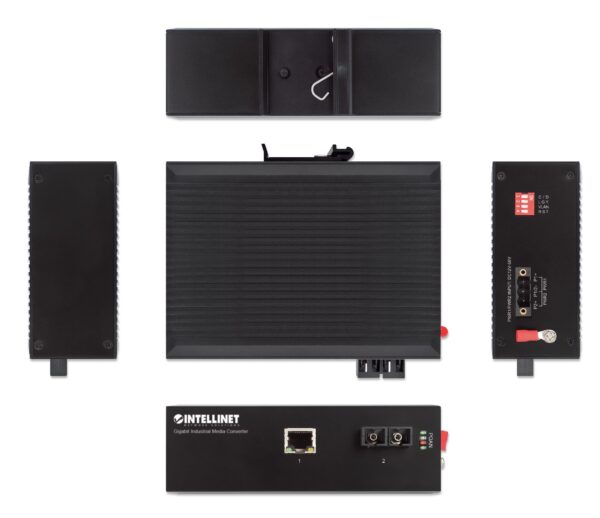 Media Converter Industriale Gigabit 1000Base-SX Monomodale - immagine 5