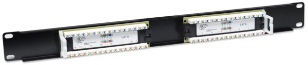 Pannello patch UTP 16 posti RJ45 cat. 6 - immagine 5
