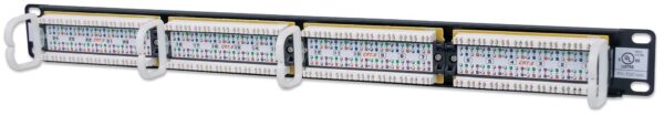 Pannello Patch UTP 24 posti RJ45 cat. 6 - immagine 5