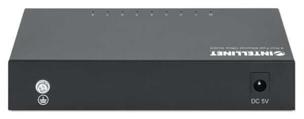 Switch Hub Ethernet 10/100Mbps 8 Porte Desktop in Metallo - immagine 5