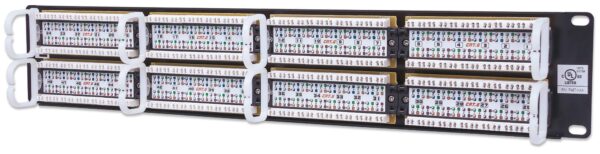 Pannello Patch UTP 48 posti RJ45 cat. 6 - immagine 5