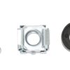 Kit Set 100 Viti, 100 Dadi e 100 Rondelle per Montaggio Rack Silver - immagine 5