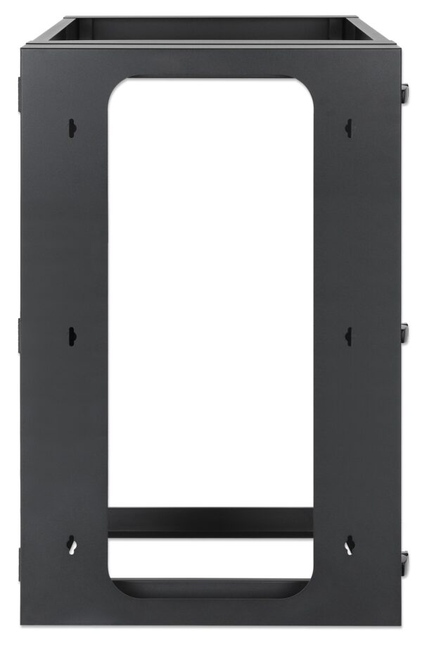 Armadio a Muro 19'' Open Frame 4 Montanti 15U - immagine 5
